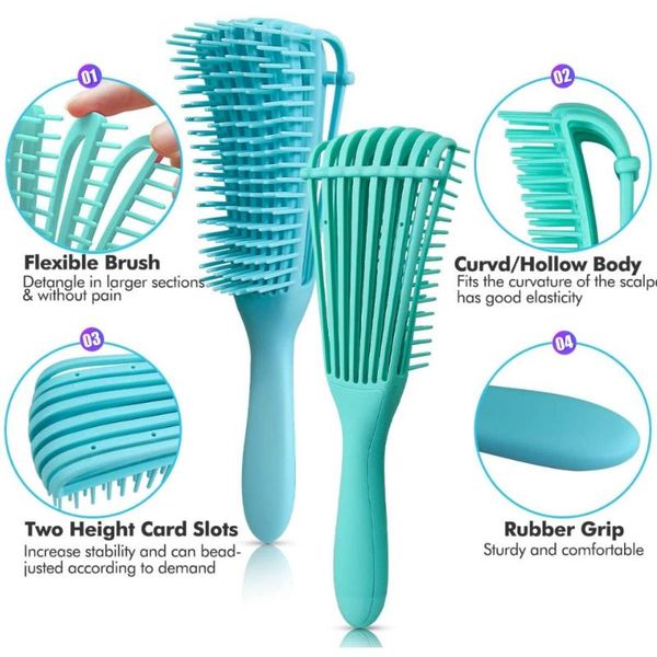 hair brushes detangling brush scalp massage comb for curly detangler hairbrush women men salon, Silver
hair brushes detangling brush scalp massage comb for curly detangler hairbrush women men salon, Silver
