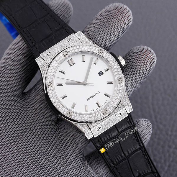 new 42mm black dial diamond steel case 565.nx.1170.lr.1704 miyota 8215 automatic movement mens watch leather strap watches, Slivery;brown
new 42mm black dial diamond steel case 565.nx.1170.lr.1704 miyota 8215 automatic movement mens watch leather strap watches, Slivery;brown