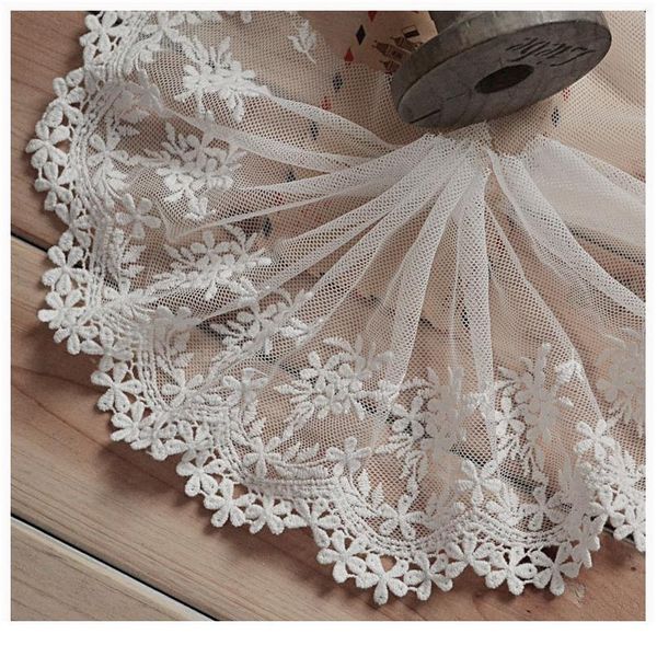 13cm 5'' white/black water soluble cotton embroider lace fabric embroidered lace trims sewing material 2yards/ jlltns
13cm 5'' white/black water soluble cotton embroider lace fabric embroidered lace trims sewing material 2yards/ jlltns