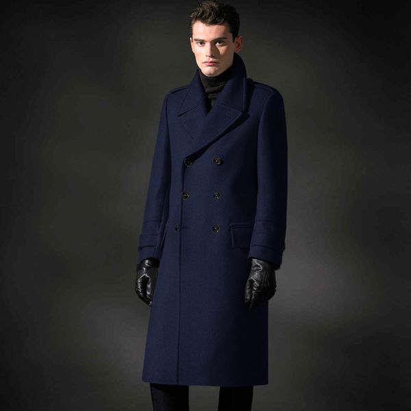 mens business formal cashmere coat autumn and winter thickening woolen coat mens double breasted woolen trench coat long, Tan;black
mens business formal cashmere coat autumn and winter thickening woolen coat mens double breasted woolen trench coat long, Tan;black