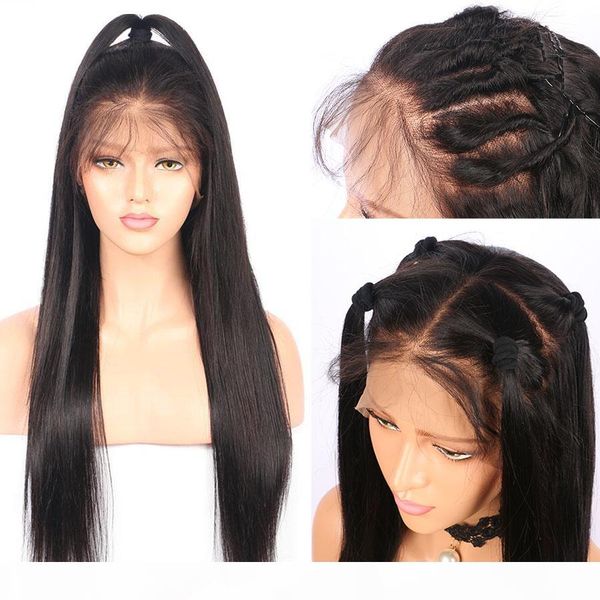 130% density full lace human hair wigs natural color remy hair indian straight lace front wigs pre plucked natural hairline, Black;brown 
130% density full lace human hair wigs natural color remy hair indian straight lace front wigs pre plucked natural hairline, Black;brown