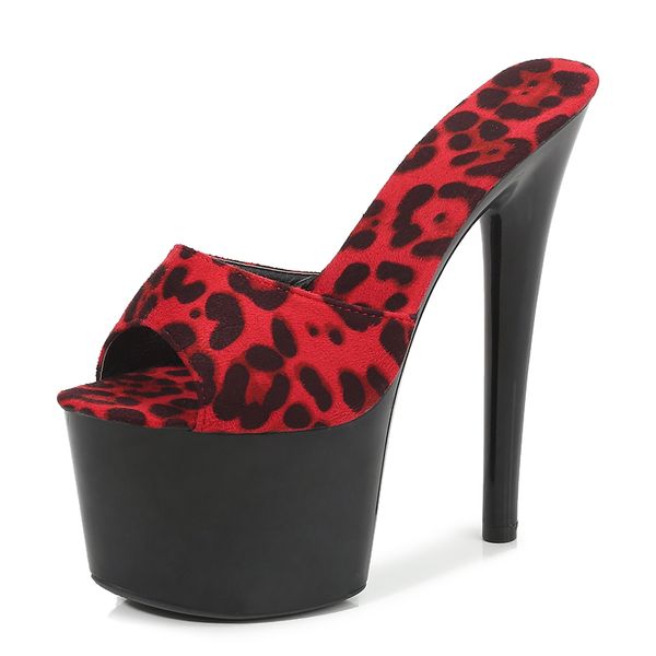 new leopard shoes woman platform 2020 nightclub in high 15cm slippers dwaterproof heels water sns5, Black
new leopard shoes woman platform 2020 nightclub in high 15cm slippers dwaterproof heels water sns5, Black
