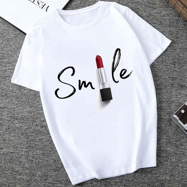 lipstick lips print cotton tee t-shirt women short sleeve round neck personality fashion casual t shirt, White
lipstick lips print cotton tee t-shirt women short sleeve round neck personality fashion casual t shirt, White
