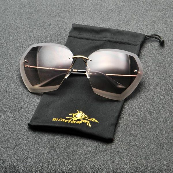 mincl fashion lady sun glasses 2020 rimless women square sunglasses vintage alloy frame classic brand designer shades nx, White;black 
mincl fashion lady sun glasses 2020 rimless women square sunglasses vintage alloy frame classic brand designer shades nx, White;black