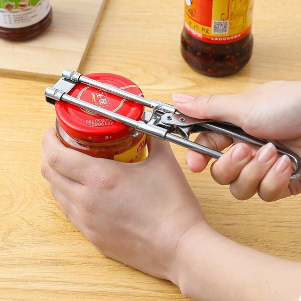adjustable stainless steel can opener professional manual jar bottle opener multifunction can opener kitchen accessories gadgets
adjustable stainless steel can opener professional manual jar bottle opener multifunction can opener kitchen accessories gadgets