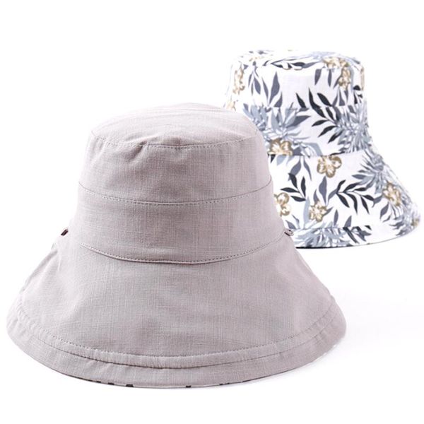 women korean folding sunhat large wide brim summer hats double sided flower bucket hat for women lady panama cap beach hat, Blue;gray
women korean folding sunhat large wide brim summer hats double sided flower bucket hat for women lady panama cap beach hat, Blue;gray
