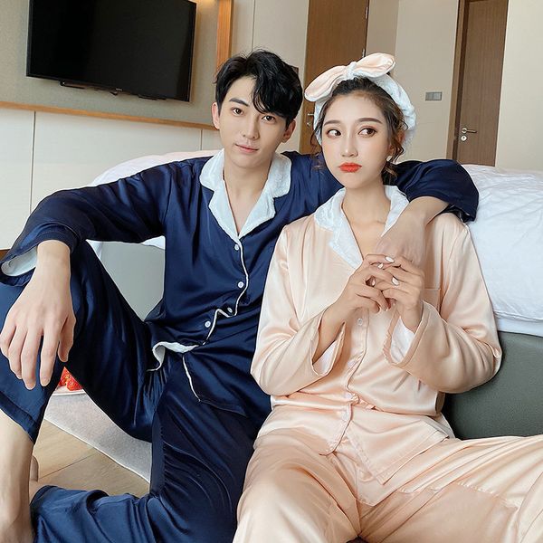 plush satin 2020 of silk lovers pyjamas joint women couples sleepwear long sleeves cool exquisite women's pajamas f7pp, Black;brown
plush satin 2020 of silk lovers pyjamas joint women couples sleepwear long sleeves cool exquisite women's pajamas f7pp, Black;brown