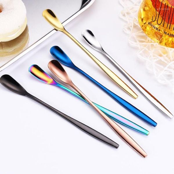 spoons 304 stainless steel mixing stirring spoon creative long handle thicken small dessert coffee ice spoons1
spoons 304 stainless steel mixing stirring spoon creative long handle thicken small dessert coffee ice spoons1