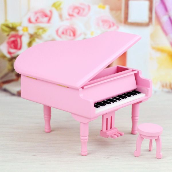 new style music box wooden grand piano musical boxes gifts for children's day - pink
new style music box wooden grand piano musical boxes gifts for children's day - pink
