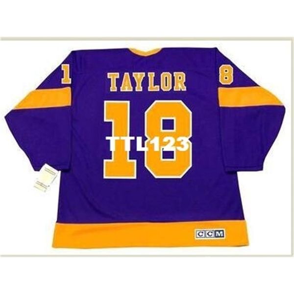 121 #18 dave taylor los angeles kings 1978 ccm vintage away hockey jersey or custom any name or number retro jersey, Black
121 #18 dave taylor los angeles kings 1978 ccm vintage away hockey jersey or custom any name or number retro jersey, Black