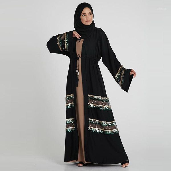 muslim abaya sequin decoration dubai turkish cardigan robe arab long-sleeved thin section women's robe kraft ramadan skirt1, Red
muslim abaya sequin decoration dubai turkish cardigan robe arab long-sleeved thin section women's robe kraft ramadan skirt1, Red