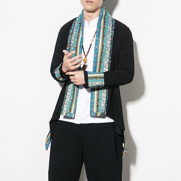 new costume asian clothes japanese kimono streetwear samurai men fashion plaid mid-length windbreaker coat cardigan cosplay1, Red
new costume asian clothes japanese kimono streetwear samurai men fashion plaid mid-length windbreaker coat cardigan cosplay1, Red