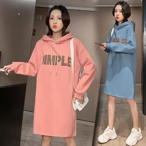 maternity dresses 2021 clothes winter style embroidered brushed and thick long large size pregnant women hoodie hooded dr, White
maternity dresses 2021 clothes winter style embroidered brushed and thick long large size pregnant women hoodie hooded dr, White