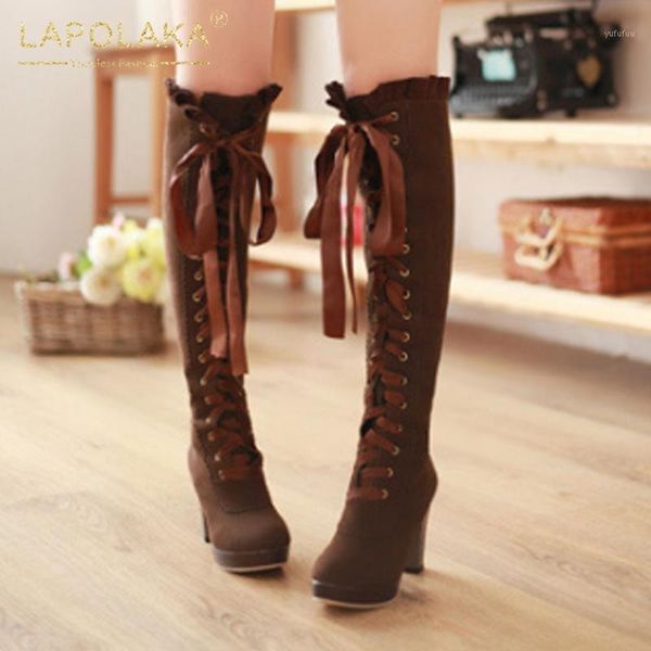 lapolaka 2020 new arrivals big size 43 super high heels keen high boots woman shoes lace up concise fashion autumn boots female1, Black
lapolaka 2020 new arrivals big size 43 super high heels keen high boots woman shoes lace up concise fashion autumn boots female1, Black