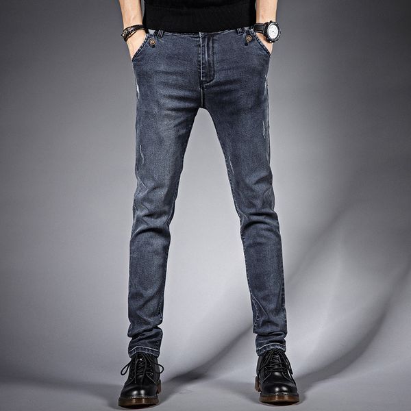2020 and autumn winter manly denim wild fashion long male pants, high elasticity thin pants 27-36 5bmd, Blue
2020 and autumn winter manly denim wild fashion long male pants, high elasticity thin pants 27-36 5bmd, Blue