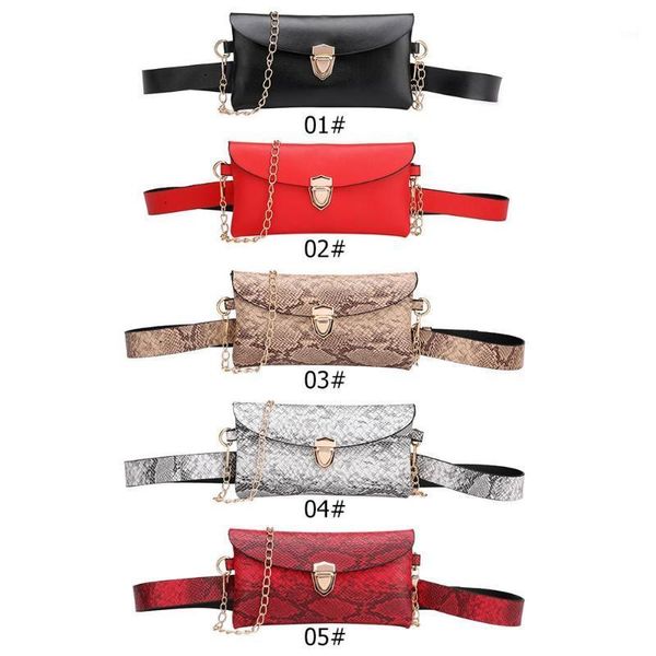 chain shoulder waist bags fanny packs women pu leather crossbody chest bags1
chain shoulder waist bags fanny packs women pu leather crossbody chest bags1