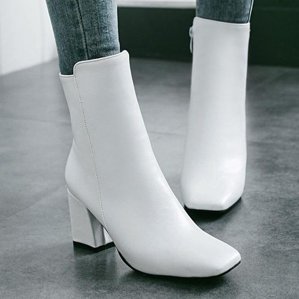 aiweiyi ankle boots for women pu leather zip square toe platform high heels shoes rubber sole winter boots black red lady shoes
aiweiyi ankle boots for women pu leather zip square toe platform high heels shoes rubber sole winter boots black red lady shoes