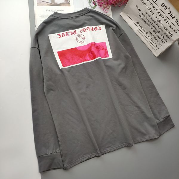 crosin autumn pink horseshoe long sleeve t-shirt net red back print terry crew neck, Black
crosin autumn pink horseshoe long sleeve t-shirt net red back print terry crew neck, Black
