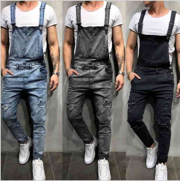 fashion men ripped jean jumpsuits high street denim bib overalls casual plus size dungarees playsuit moto biker suspender loose, Black
fashion men ripped jean jumpsuits high street denim bib overalls casual plus size dungarees playsuit moto biker suspender loose, Black