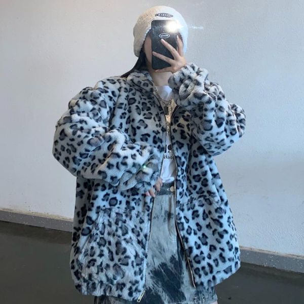 the new 2020 qiu dong han edition ins wind lambs wool female leopard grain cotton coat loose bf thickening coat, Black;brown
the new 2020 qiu dong han edition ins wind lambs wool female leopard grain cotton coat loose bf thickening coat, Black;brown
