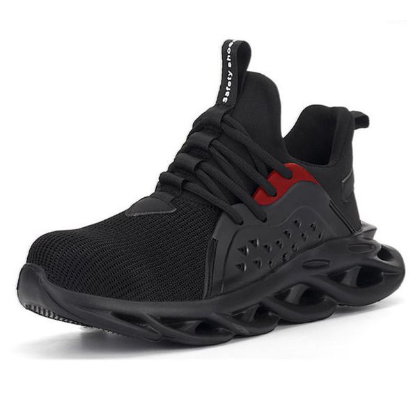 boots work shoes waterproof platform safety anti-smash anti-stab breathable comfortable wear-resistant casual sports shoe1, Black
boots work shoes waterproof platform safety anti-smash anti-stab breathable comfortable wear-resistant casual sports shoe1, Black