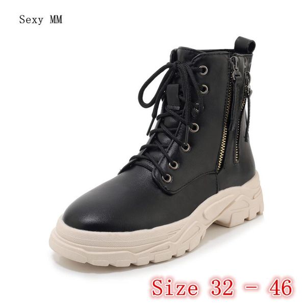 boots spring autumn winter platform flat shoes women snow ankle woman short plus size 32 33 - 40 41 42 43 44 45 46 botas, Black
boots spring autumn winter platform flat shoes women snow ankle woman short plus size 32 33 - 40 41 42 43 44 45 46 botas, Black