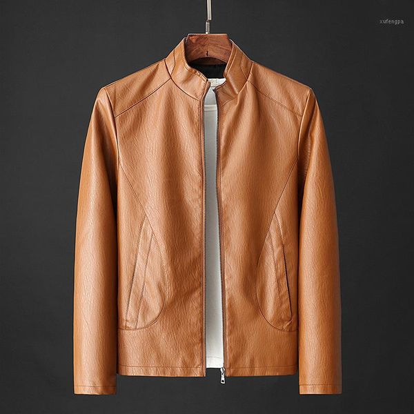 2020 spring new model men's casual leather clothing with stand collar youth slim stylish handsome pu leather jacket1, Black
2020 spring new model men's casual leather clothing with stand collar youth slim stylish handsome pu leather jacket1, Black