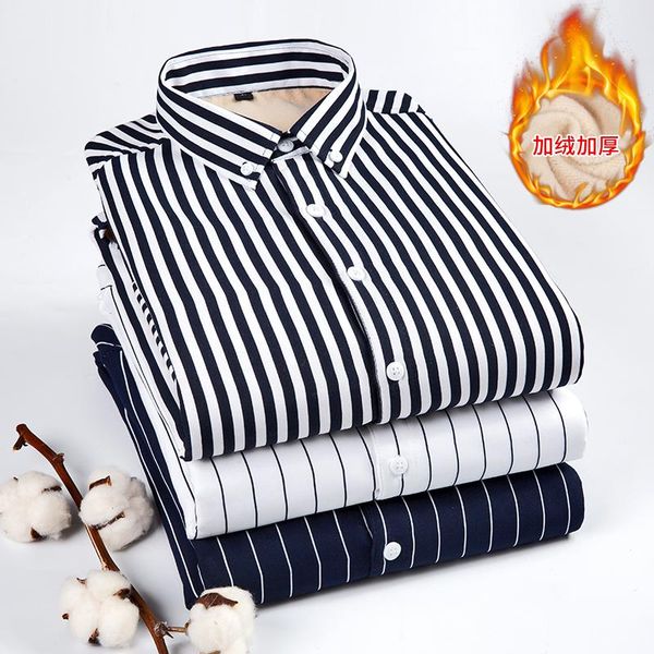2021 new winter warm striped casual men shirt long sleeves shirts mens fashion thick flannel shirt camisa masculina, White;black
2021 new winter warm striped casual men shirt long sleeves shirts mens fashion thick flannel shirt camisa masculina, White;black