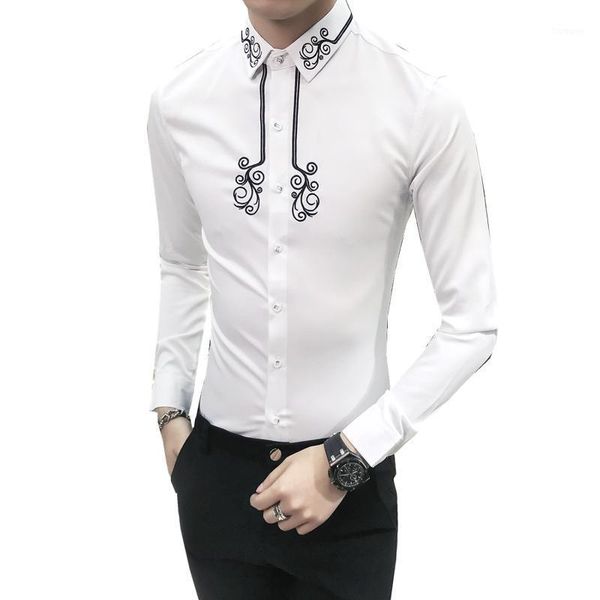 new spring autumn cotton dress shirts mens casual shirt, casual men size xxxl slim fit social shirts clothes1, White;black
new spring autumn cotton dress shirts mens casual shirt, casual men size xxxl slim fit social shirts clothes1, White;black