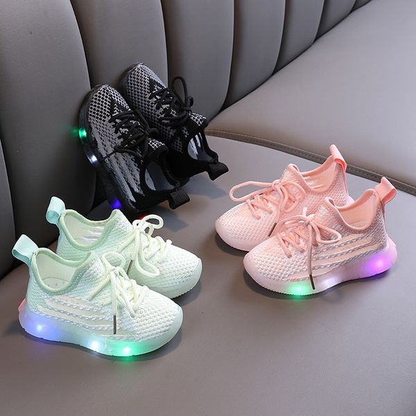 autumn 2020 children's flying shoes breathable non slip mesh shoes for boys and girls led lights baby coconut shoes, Black
autumn 2020 children's flying shoes breathable non slip mesh shoes for boys and girls led lights baby coconut shoes, Black