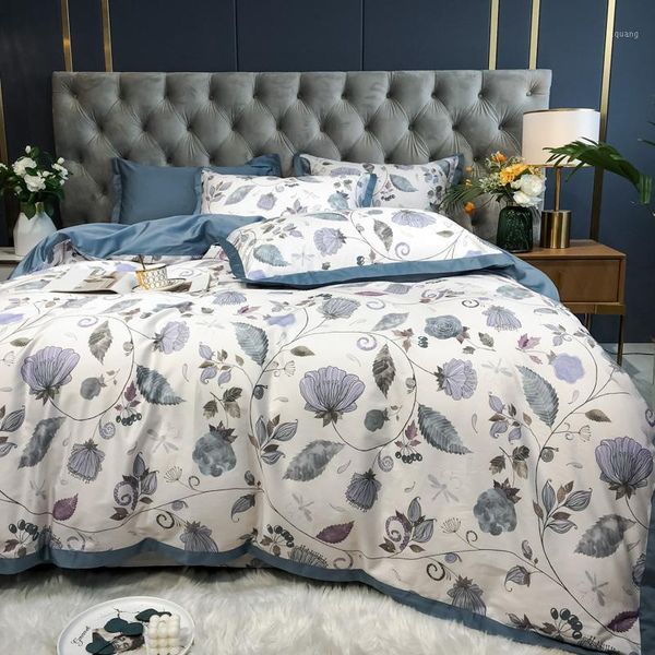 new 100% egyptian cotton bedding set blue leaf flower print bedclothes pastoral style bed linen duvet cover king size1
new 100% egyptian cotton bedding set blue leaf flower print bedclothes pastoral style bed linen duvet cover king size1