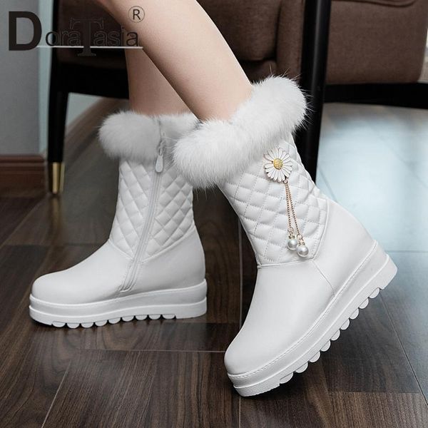 boots doratasia brand female winter snow fashion platform warm fur women thick bottom zip plush shoes woman, Black
boots doratasia brand female winter snow fashion platform warm fur women thick bottom zip plush shoes woman, Black