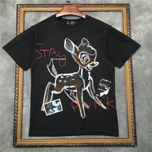 men's short-sleeved t-shirt stay punk sika deer pattern women shirts|streetwear 2191001606 3tng, White;black
men's short-sleeved t-shirt stay punk sika deer pattern women shirts|streetwear 2191001606 3tng, White;black