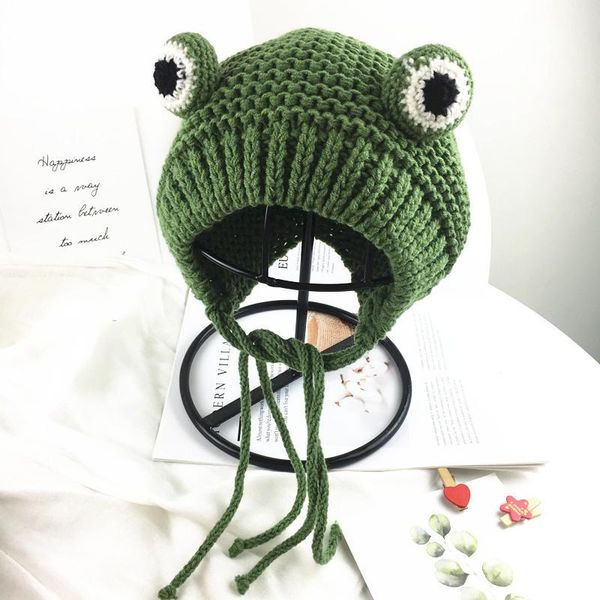 party masks cartoon frog knitted hat winter warm cap beanie for kid boy and girl cute selling ear protection cosplay
party masks cartoon frog knitted hat winter warm cap beanie for kid boy and girl cute selling ear protection cosplay
