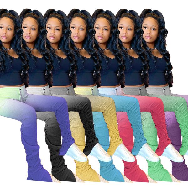 7 color women leggings flare pants ladies stacked joggers pleated sweatpants high waist trousers split bell bottom pencil pants, Black;white
7 color women leggings flare pants ladies stacked joggers pleated sweatpants high waist trousers split bell bottom pencil pants, Black;white