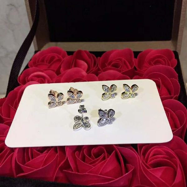 stud clover earring 925 sterling silver jewelry zircon women fashion classical silverware accessories valentine's day gift, Golden;silver
stud clover earring 925 sterling silver jewelry zircon women fashion classical silverware accessories valentine's day gift, Golden;silver