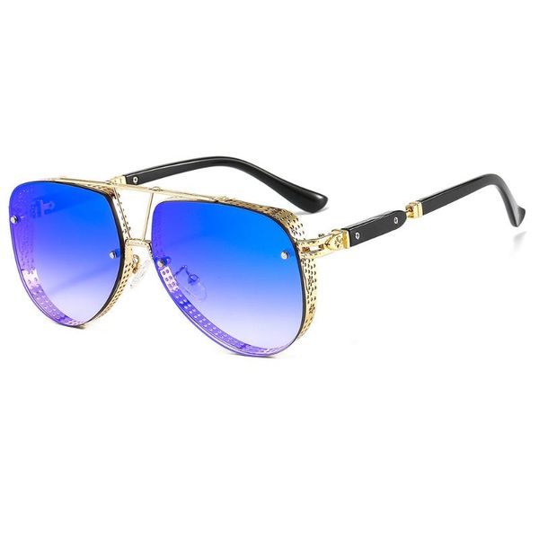 2021 new hollow pattern oval sunglasses men women luxury trend brand designer metal alloy frame all fitness sun glasses uv400, White;black
2021 new hollow pattern oval sunglasses men women luxury trend brand designer metal alloy frame all fitness sun glasses uv400, White;black