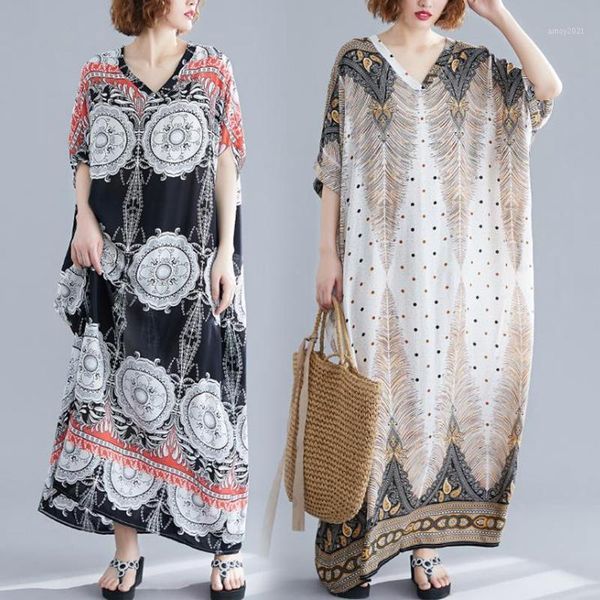 casual dresses 2021 summer women's dress plus size 4xl 5xl 6xl 7xl 8xl v-neck bohemia beach seaside holiday slim long one-piece1, Black;gray
casual dresses 2021 summer women's dress plus size 4xl 5xl 6xl 7xl 8xl v-neck bohemia beach seaside holiday slim long one-piece1, Black;gray