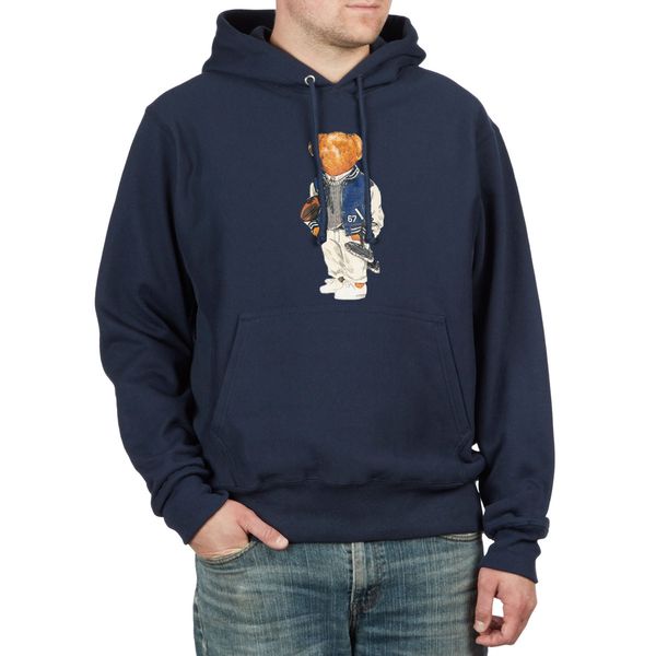 men and women designer autumn and winter bear logo print cotton multicolor hoody casual street style hip-hop hoodies, Black
men and women designer autumn and winter bear logo print cotton multicolor hoody casual street style hip-hop hoodies, Black