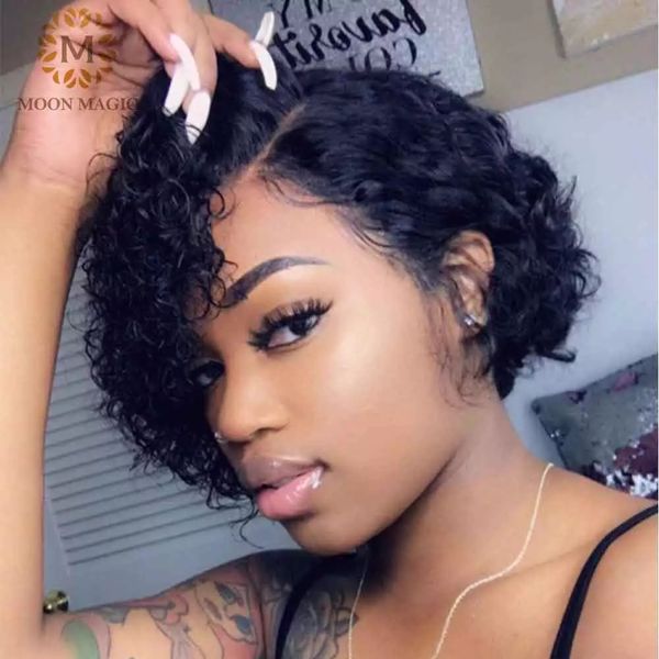 13x6 curly bob lace front wigs 4x4 lace closure wig short bob wig laces front human hair wigs pixie cut lace wigs 250 density, Black;brown
13x6 curly bob lace front wigs 4x4 lace closure wig short bob wig laces front human hair wigs pixie cut lace wigs 250 density, Black;brown