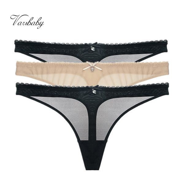 varsbaby thong transparent underwear sequined briefs low-rise g-string s-2xl panties 3pcs/pack lj200822, Black;pink
varsbaby thong transparent underwear sequined briefs low-rise g-string s-2xl panties 3pcs/pack lj200822, Black;pink