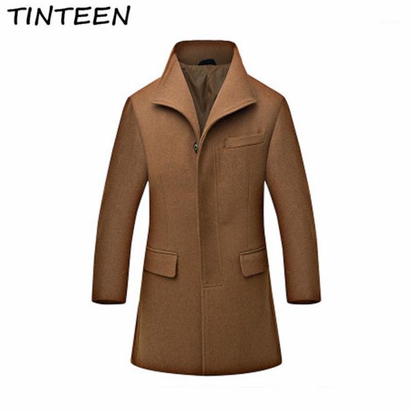 tinteen 2018 autumn and winter men's woolen coat in the long section of the windbreaker slim woolen coat wool hxh1661, Black
tinteen 2018 autumn and winter men's woolen coat in the long section of the windbreaker slim woolen coat wool hxh1661, Black