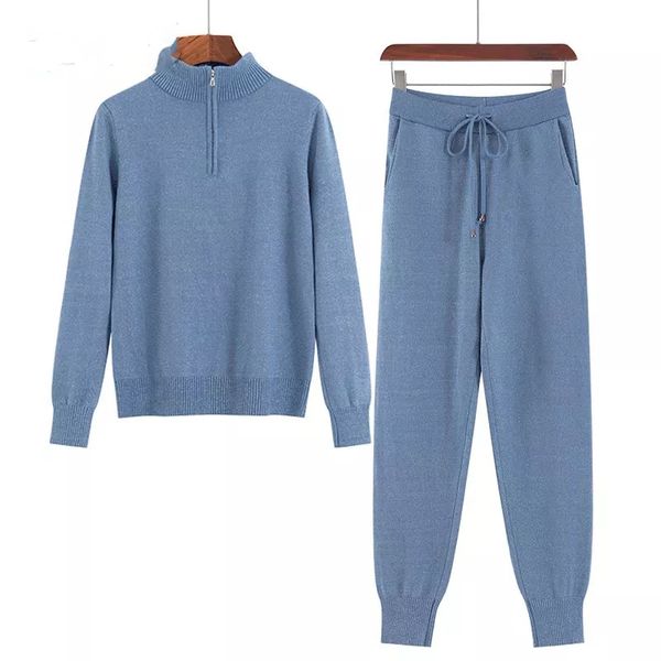 knitted sweater costume for women autumn winter 2 peice set casual outfits jogger two piece set korean sports tracksuit, Gray
knitted sweater costume for women autumn winter 2 peice set casual outfits jogger two piece set korean sports tracksuit, Gray