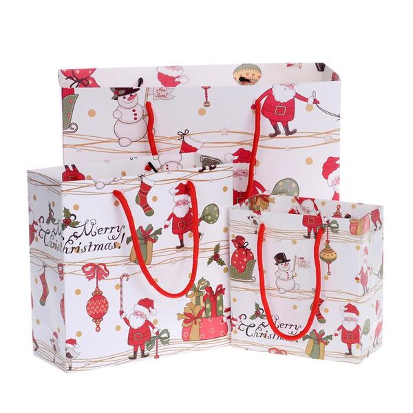white kraft paper bags merry christmas gift bags lovely cookies present gift handle party favors eco friendly bag
white kraft paper bags merry christmas gift bags lovely cookies present gift handle party favors eco friendly bag