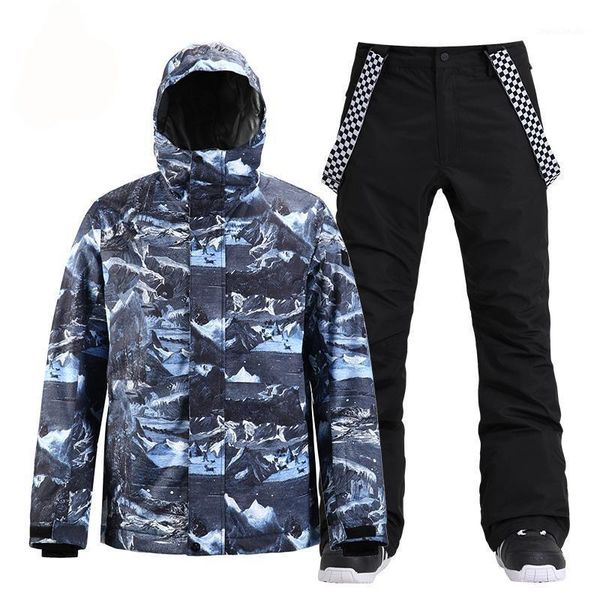 skiing jackets fashion men's snow suit wear outdoor sports costumes waterproof snowboard clothing sets jacket + strap pant male's
skiing jackets fashion men's snow suit wear outdoor sports costumes waterproof snowboard clothing sets jacket + strap pant male's
