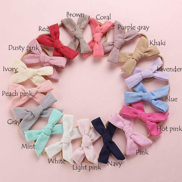 17 pcs/lot , hand tied linen hair bow nylon headband or hair clips, spring fabric bow headbands, baby shower gift y200710, Slivery;white
17 pcs/lot , hand tied linen hair bow nylon headband or hair clips, spring fabric bow headbands, baby shower gift y200710, Slivery;white
