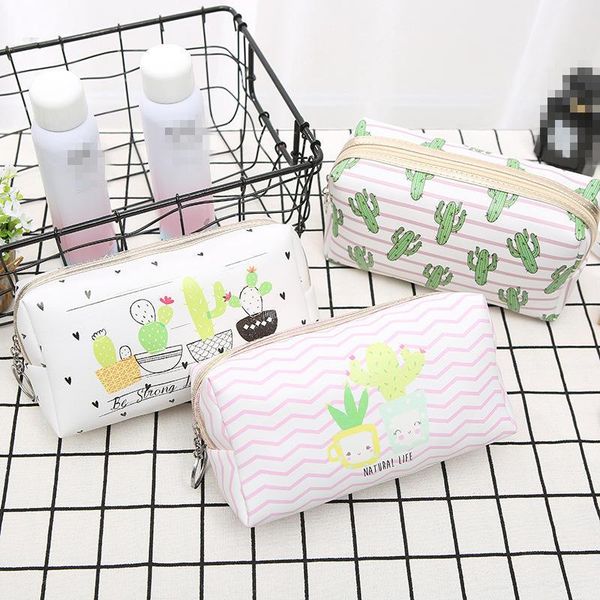 cactus printed cosmetic storage bag women portable beauty travel organizer makeup case bathroom toiletry wash pouch pu bag 1 pc
cactus printed cosmetic storage bag women portable beauty travel organizer makeup case bathroom toiletry wash pouch pu bag 1 pc
