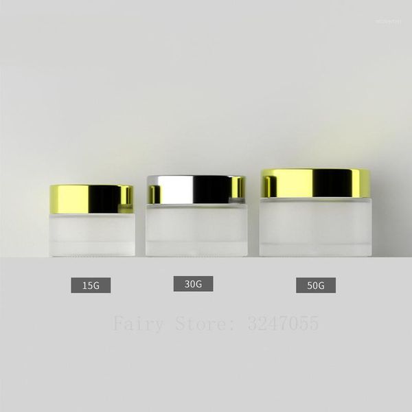 storage bottles & jars 10pcs/lot 15g30g50g empty glass cream jar, diy bright silver/gold cosmetic refillable case,portable cont
storage bottles & jars 10pcs/lot 15g30g50g empty glass cream jar, diy bright silver/gold cosmetic refillable case,portable cont