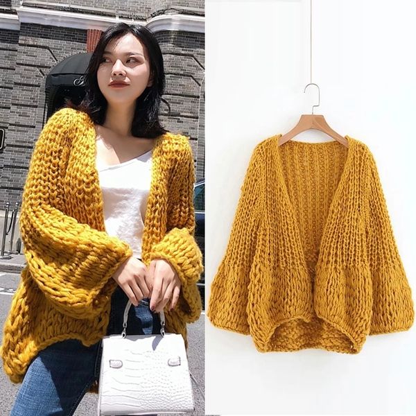 new autumn cardigan women clothing knit sweater women fashion harajuku loose warm women casual long sleeve winter coat lj201114, White;black
new autumn cardigan women clothing knit sweater women fashion harajuku loose warm women casual long sleeve winter coat lj201114, White;black