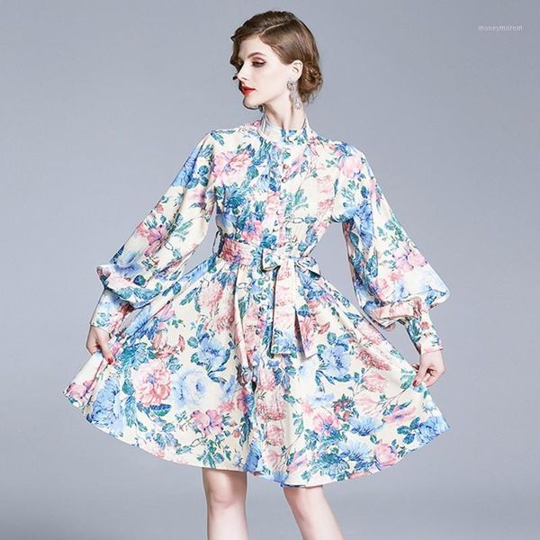 casual dresses 2021 summer women lantern sleeve single-breasted stand collar flower print sashes vintage midi dress1, Black;gray
casual dresses 2021 summer women lantern sleeve single-breasted stand collar flower print sashes vintage midi dress1, Black;gray